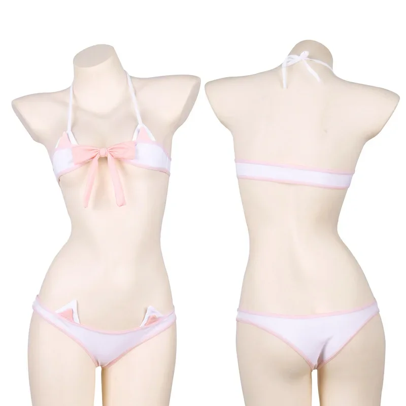 Bandage - Set Bikini Mini Lolita Anime Rosa