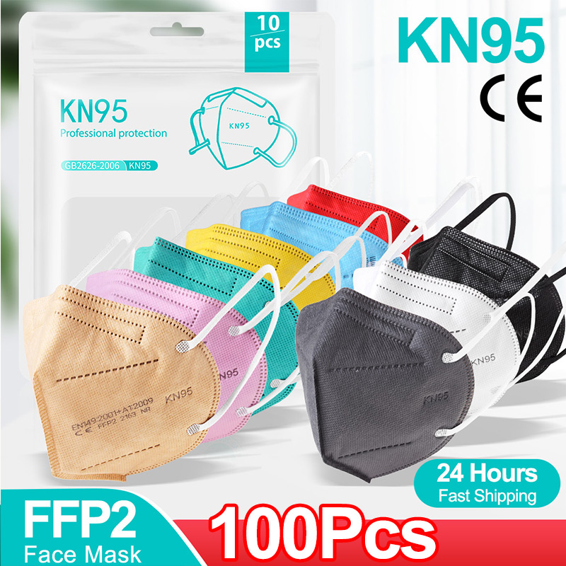 Surgical Mask - 10-100PCS mascarillas FFP2 Maschera per il