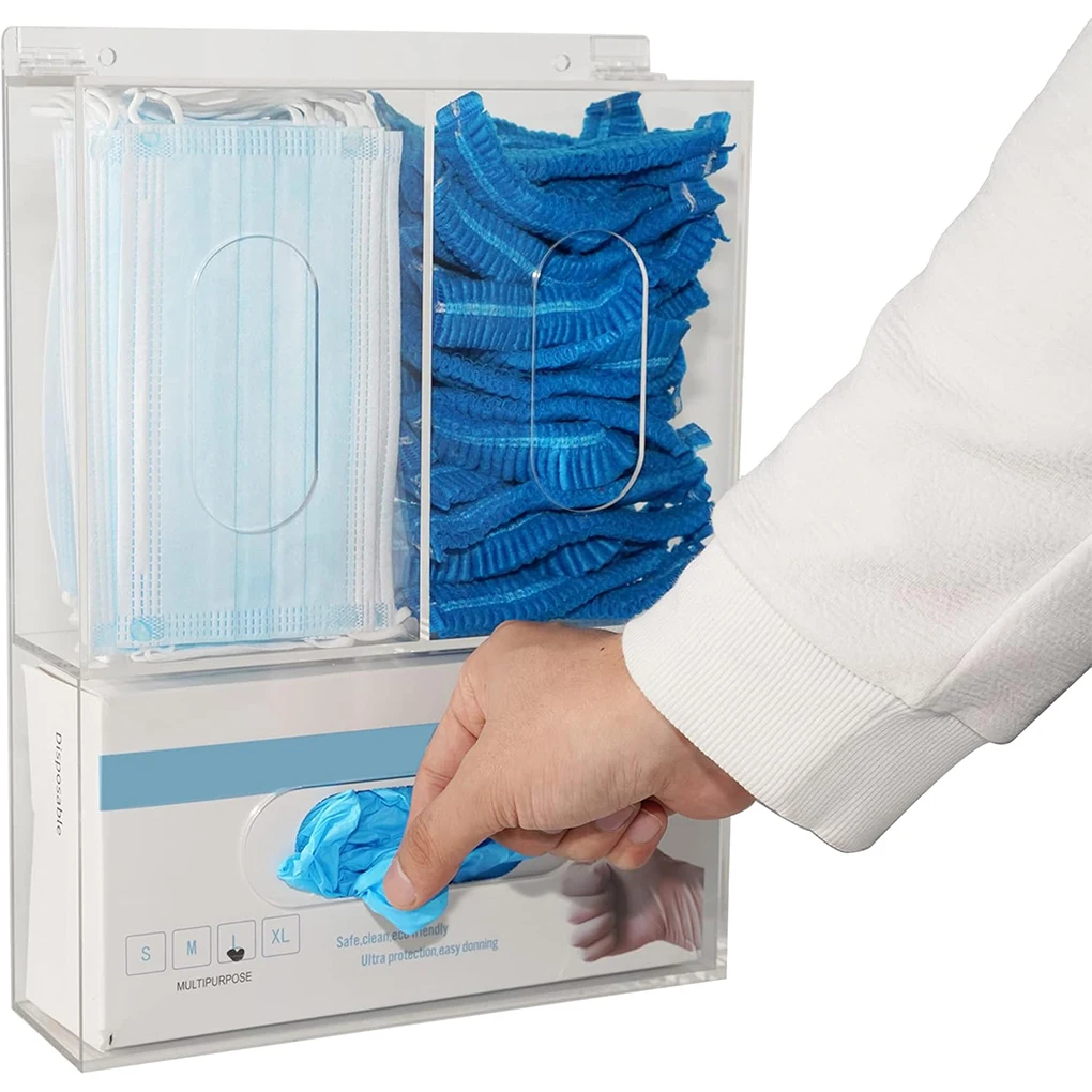 Medical Gloves - Porta Guanti in Acrilico a 3