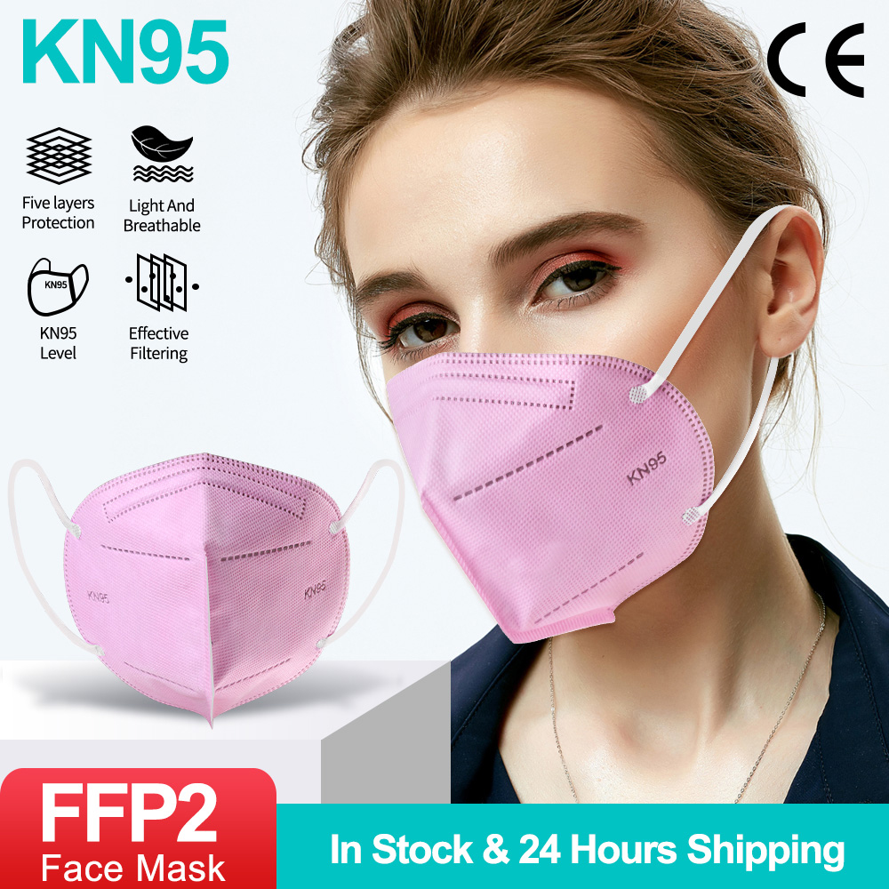 Surgical Mask - 10-100 Pz Maschere FFP2 kn95 Mascarillas