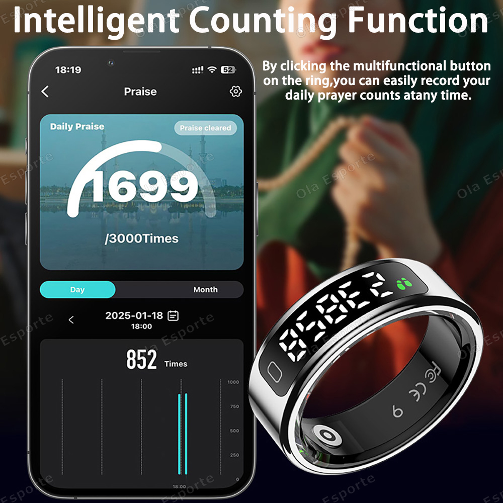 Nuovo Anello Intelligente con  - Blood Pressure Monitor recensione e prezzo