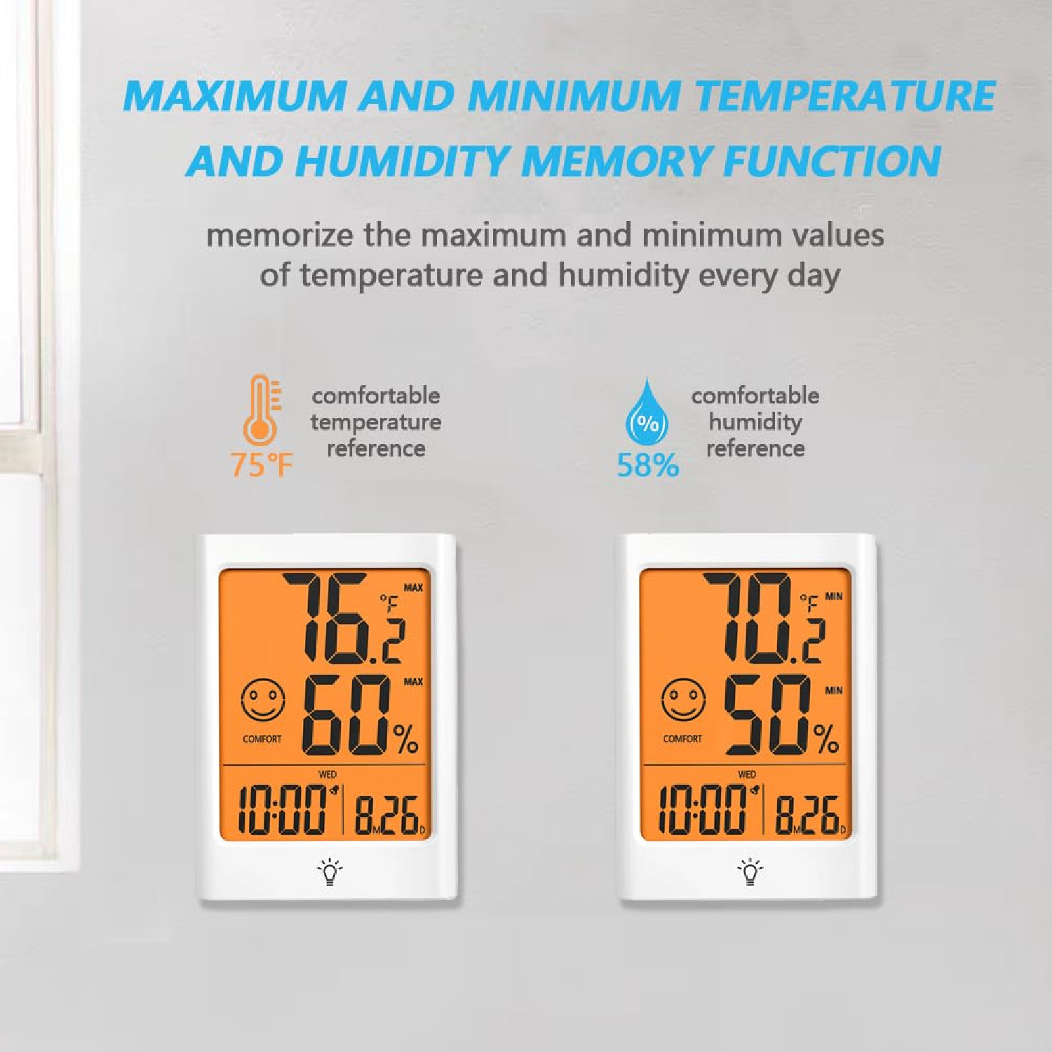 Termometro e igrometro digital - Thermometer Digital recensione e prezzo